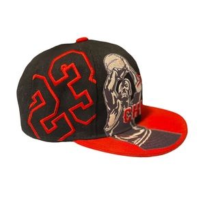 Chicago Jordan Shooter Legend 23 Red Black Greatest 23 Snapback Hat Cap